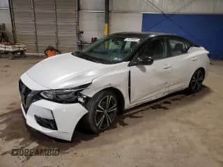 ✅ 2021 Nissan Sentra SR • VIN: 3N1AB8DVXMY257961 • Lot: 92341815. Wystawiony na Copart z przebiegiem 108 854 mil. Bezpłatny archiwum sprzedaży aukcyjnych z USA i szczegółowy raport historii pojazdu na DreamBid. Zdjęcie 1.