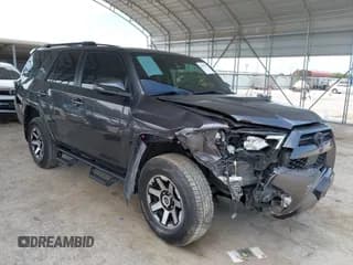 ✅ 2021 Toyota 4Runner TRD Off Road Premium • VIN: JTERU5JRXM5971095 • Lot: 42478251. Listed on IAAI with 72,650 mi. Free auction sales archive from the USA and detailed vehicle history report at DreamBid. Image 1.