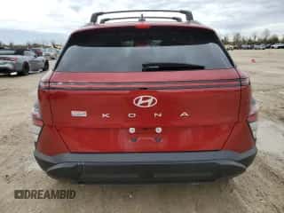 2024 Hyundai Kona SEL with VIN KM8HC3AB4RU182007, listed as a Copart auction lot 87956855 with 1,551 mi miles and Salvage title. Bid and sale history available at DreamBid. Image 6.
