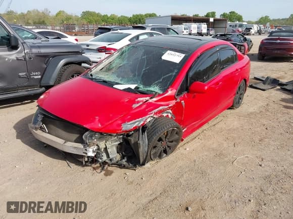 ✅ 2009 Honda Civic Si • VIN: 2HGFA55549H708397 • Lot: 42032793. Listed on IAAI with Not provided. Free auction sales archive from the USA and detailed vehicle history report at DreamBid. Image 6.