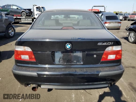 ✅ 2003 BMW 5 Series 540i • VIN: WBADN53473GF71950 • Lot: 74998994. Listed on Copart with 116,034 mi. Free auction sales archive from the USA and detailed vehicle history report at DreamBid. Image 6.