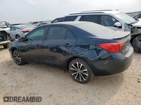 ✅ 2018 Toyota Corolla XLE • VIN: 5YFBURHE3JP789365 • Lot: 93327965. Listed on Copart with 25,747 mi. Free auction sales archive from the USA and detailed vehicle history report at DreamBid. Image 2.