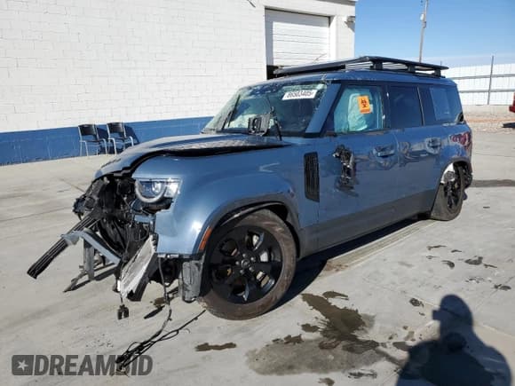 ✅ 2020 Land Rover Defender HSE • VIN: SALE9EEU0L2020514 • Lot: 86503405. Listed on Copart with Not provided. Free auction sales archive from the USA and detailed vehicle history report at DreamBid. Image 1.