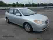 2007 Hyundai Elantra GLS with VIN KMHDU46DX7U084981, listed as a Copart auction lot 61230984 with 93,887 mi miles and Salvage title. Bid and sale history available at DreamBid. Image 4.