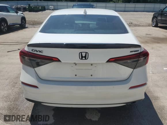 ✅ 2023 Honda Civic Sport • VIN: 2HGFE2F57PH510573 • Lot: 66513925. Listed on Copart with 81,305 mi. Free auction sales archive from the USA and detailed vehicle history report at DreamBid. Image 6.