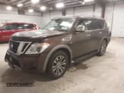 ✅ 2019 Nissan Armada SL • VIN: JN8AY2NC5KX509656 • Lot: 43757068. Listed on IAAI with 117,720 mi. Free auction sales archive from the USA and detailed vehicle history report at DreamBid. Image 17.