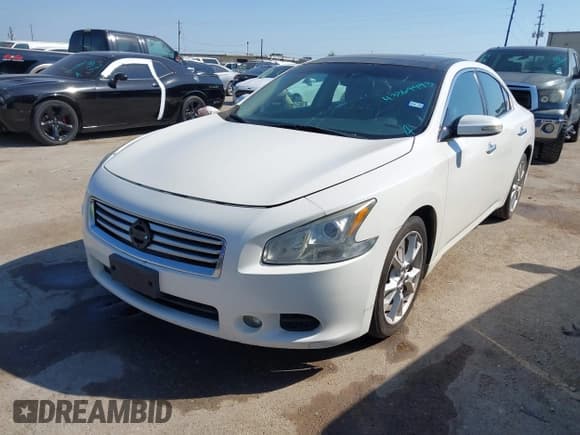 ✅ 2013 Nissan Maxima SV • VIN: 1N4AA5APXDC825032 • Lot: 43369993. Listed on IAAI with 193,868 mi. Free auction sales archive from the USA and detailed vehicle history report at DreamBid. Image 2.