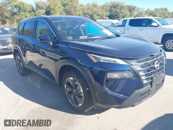 ✅ 2024 Nissan Rogue SV • VIN: 5N1BT3BB0RC686533 • Лот: 43593530. Опубликован ранее на IAAI с пробегом 51 661 миль. Бесплатный доступ к архиву аукционных продаж из США и подробный отчёт об истории автомобиля на DreamBid. Изображение 1.