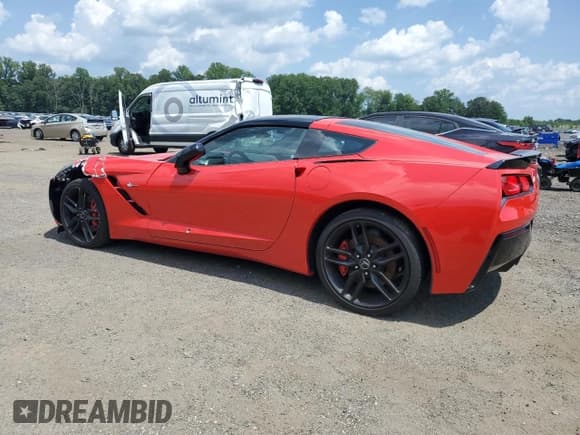 ✅ 2015 Chevrolet Corvette Z51 3LT • VIN: 1G1YM2D73F5102245 • Lot: 59123255. Listed on Copart with Not provided. Free auction sales archive from the USA and detailed vehicle history report at DreamBid. Image 2.
