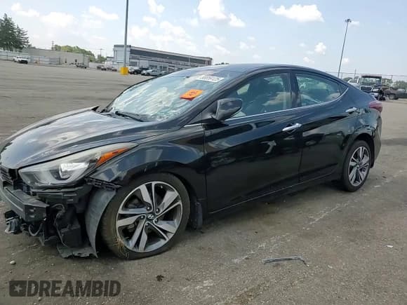 ✅ 2015 Hyundai Elantra Limited • VIN: KMHDH4AEXFU357257 • Lot: 68859125. Listed on Copart with Not provided. Free auction sales archive from the USA and detailed vehicle history report at DreamBid. Image 13.