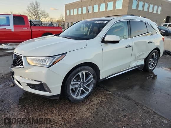 ✅ 2017 Acura MDX Advance • VIN: 5FRYD4H94HB042068 • Лот: 92444125. Опубликован ранее на Copart с пробегом 58 768 миль. Бесплатный доступ к архиву аукционных продаж из США и подробный отчёт об истории автомобиля на DreamBid. Изображение 1.