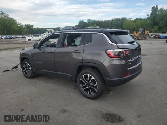 ✅ 2024 Jeep Compass Limited • VIN: 3C4NJDCN3RT602120 • Lot: 65067985. Listed on Copart with 5,357 mi. Free auction sales archive from the USA and detailed vehicle history report at DreamBid. Image 2.