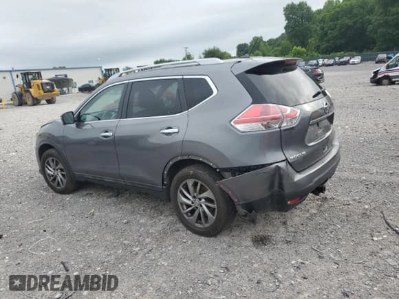 ✅ 2015 Nissan Rogue SL • VIN: 5N1AT2MV2FC875502 • Lot: 57425905. Listed on Copart with 133,180 mi. Free auction sales archive from the USA and detailed vehicle history report at DreamBid. Image 2.