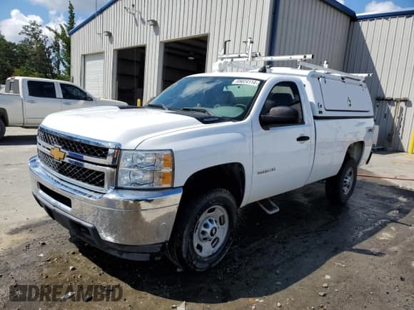 ✅ 2014 Chevrolet Silverado 2500HD Work Truck • VIN: 1GC0KVCG0EF166605 • Lot: 69024114. Listed on Copart with 108,015 mi. Free auction sales archive from the USA and detailed vehicle history report at DreamBid. Image 1.