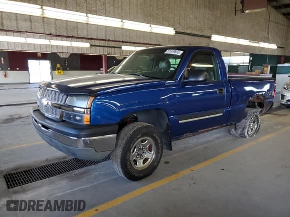 ✅ 2003 Chevrolet Silverado 1500 Work Truck • VIN: 1GCEK14V03Z164277 • Lot: 81979865. Listed on Copart with 293,682 mi. Free auction sales archive from the USA and detailed vehicle history report at DreamBid. Image 1.