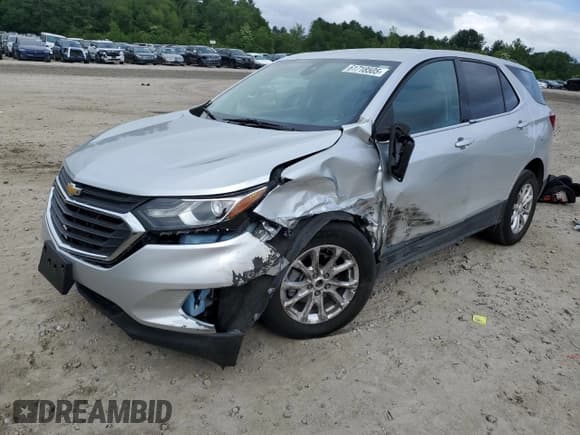 ✅ 2020 Chevrolet Equinox LT • VIN: 3GNAXKEV3LS643527 • Лот: 92929965. Опубликован ранее на Copart с пробегом 54 385 миль. Бесплатный доступ к архиву аукционных продаж из США и подробный отчёт об истории автомобиля на DreamBid. Изображение 1.