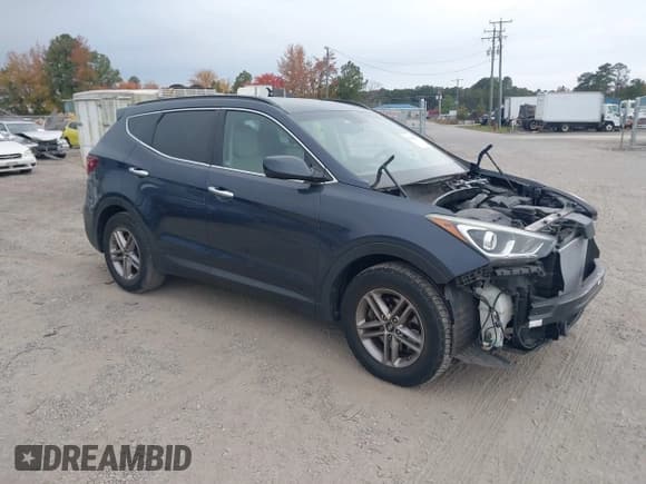 ✅ 2017 Hyundai Santa Fe 2.4L • VIN: 5NMZU3LB6HH027984 • Lot: 43505016. Listed on IAAI with 138,308 mi. Free auction sales archive from the USA and detailed vehicle history report at DreamBid. Image 1.