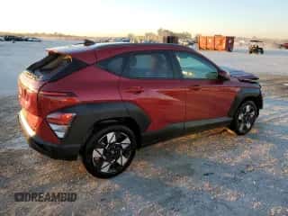 2024 Hyundai Kona SEL with VIN KM8HB3AB8RU174107, listed as a Copart auction lot 87961125 with 11,583 mi miles and Non repairable. Bid and sale history available at DreamBid. Image 3.