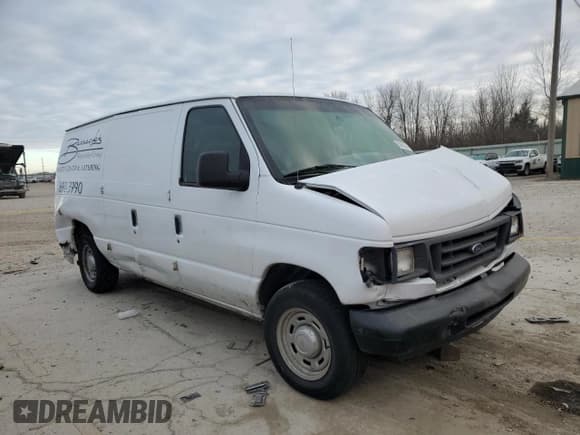 ✅ 2005 Ford Econoline Cargo • VIN: 1FTRE14W65HA58992 • Lot: 83855264. Listed on Copart with Not provided. Free auction sales archive from the USA and detailed vehicle history report at DreamBid. Image 4.