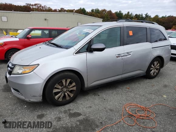 ✅ 2014 Honda Odyssey EX-L • VIN: 5FNRL5H61EB043131 • Lot: 89499605. Listed on Copart with 249,768 mi. Free auction sales archive from the USA and detailed vehicle history report at DreamBid. Image 1.