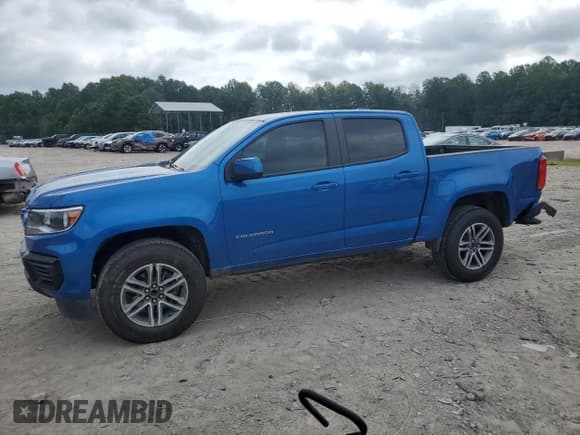 ✅ 2022 Chevrolet Colorado 2WD Work Truck • VIN: 1GCGSBEN6N1178425 • Лот: 64928344. Опубликован ранее на Copart с пробегом 46 796 миль. Бесплатный доступ к архиву аукционных продаж из США и подробный отчёт об истории автомобиля на DreamBid. Изображение 1.