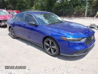 ✅ 2024 Honda Accord Sport • VIN: 1HGCY2F50RA026627 • Lot: 43146165. Wystawiony na IAAI z przebiegiem 23 285 mil. Bezpłatny archiwum sprzedaży aukcyjnych z USA i szczegółowy raport historii pojazdu na DreamBid. Zdjęcie 1.