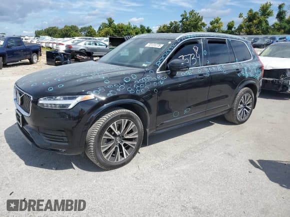 ✅ 2021 Volvo XC90 Momentum • VIN: YV4A22PK4M1759457 • Lot: 70131275. Listed on Copart with 80,334 mi. Free auction sales archive from the USA and detailed vehicle history report at DreamBid. Image 1.
