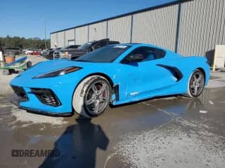 2022 Chevrolet Corvette 3LT с VIN 1G1YC2D42N5111848, выставлен на аукционе Copart как лот 82081144 с пробегом 4 874 миль миль и Списание • Salvage title. История ставок и продаж доступна на DreamBid. Изображение 1.