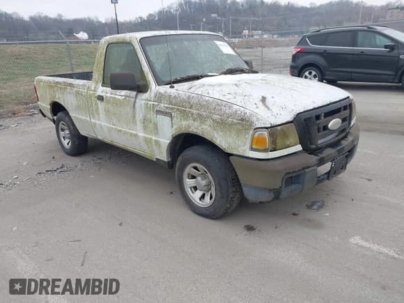 ✅ 2007 Ford Ranger XL • VIN: 1FTYR10D57PA87820 • Lot: 43932335. Listed on IAAI with 204,512 mi. Free auction sales archive from the USA and detailed vehicle history report at DreamBid. Image 1.