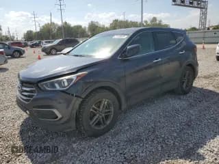 ✅ 2017 Hyundai Santa Fe 2.4L • VIN: 5XYZTDLB6HG441771 • Лот: 81745675. Опубликован ранее на Copart с пробегом 136 514 миль. Бесплатный доступ к архиву аукционных продаж из США и подробный отчёт об истории автомобиля на DreamBid. Изображение 1.