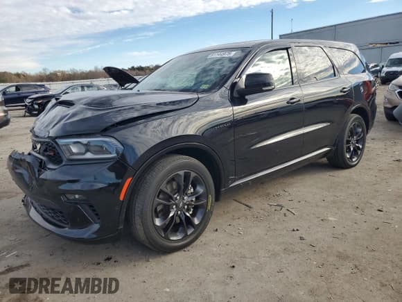 ✅ 2021 Dodge Durango R/T • VIN: 1C4SDJCT7MC558604 • Lot: 91144975. Listed on Copart with 46,883 mi. Free auction sales archive from the USA and detailed vehicle history report at DreamBid. Image 1.
