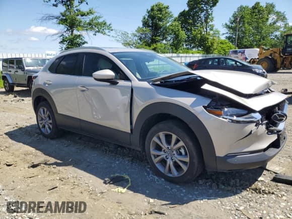 ✅ 2024 Mazda CX-30 S Preferred • VIN: 3MVDMBCM1RM694268 • Lot: 56317095. Listed on Copart with 4,517 mi. Free auction sales archive from the USA and detailed vehicle history report at DreamBid. Image 4.