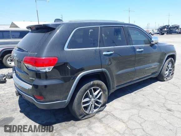2018 Jeep Grand Cherokee Limited z VIN 1C4RJEBG5JC512008, wystawiony jako IAAI lot #42897081 z przebiegiem 141 938 mil mil oraz . Historia ofert i sprzedaży dostępna na DreamBid. Obrazek 4.