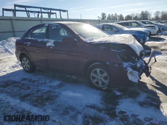 ✅ 2008 Hyundai Accent GLS • VIN: KMHCN46C28U268944 • Лот: 89252525. Опубликован ранее на Copart с пробегом Не указан. Бесплатный доступ к архиву аукционных продаж из США и подробный отчёт об истории автомобиля на DreamBid. Изображение 4.