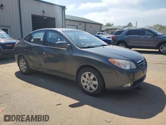 2008 Hyundai Elantra GLS z VIN KMHDU46DX8U317310, wystawiony jako Copart lot #69390604 z przebiegiem 160 969 mil mil oraz Szkoda całkowita • Salvage title. Historia ofert i sprzedaży dostępna na DreamBid. Obrazek 4.