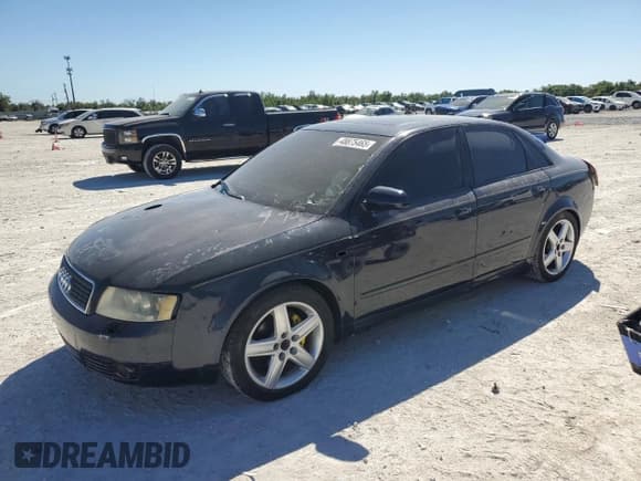 ✅ 2004 Audi A4 1.8T • VIN: WAUJC68E64A139870 • Лот: 48875465. Опубликован ранее на Copart с пробегом Не указан. Бесплатный доступ к архиву аукционных продаж из США и подробный отчёт об истории автомобиля на DreamBid. Изображение 1.
