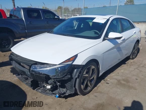 ✅ 2021 Hyundai Elantra SEL • VIN: 5NPLN4AG8MH016537 • Lot: 43635031. Listed on IAAI with 38,786 mi. Free auction sales archive from the USA and detailed vehicle history report at DreamBid. Image 2.