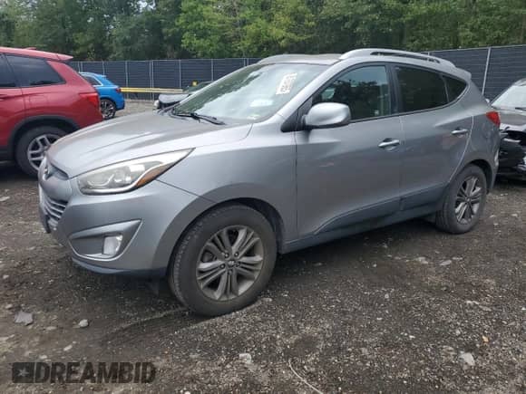 2015 Hyundai Tucson Limited z VIN KM8JUCAG3FU000528, wystawiony jako Copart lot #81937985 z przebiegiem 111 142 mil mil oraz Szkoda całkowita • Salvage title. Historia ofert i sprzedaży dostępna na DreamBid. Obrazek 1.