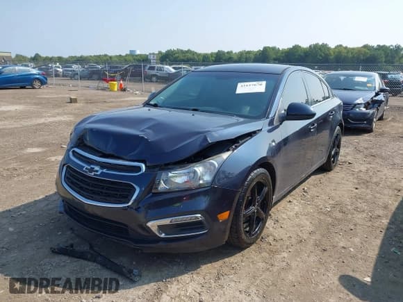 ✅ 2016 Chevrolet Cruze LT • VIN: 1G1PE5SB8G7105486 • Lot: 43157670. Listed on IAAI with 108,478 mi. Free auction sales archive from the USA and detailed vehicle history report at DreamBid. Image 2.