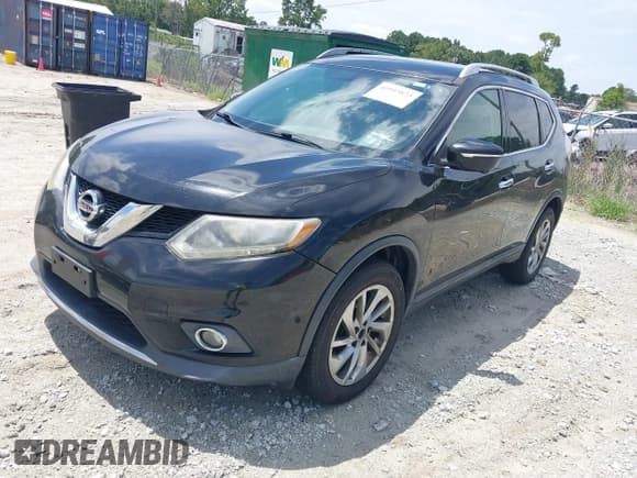 ✅ 2015 Nissan Rogue SV • VIN: 5N1AT2MV5FC818937 • Lot: 42915873. Listed on IAAI with 208,356 mi. Free auction sales archive from the USA and detailed vehicle history report at DreamBid. Image 2.