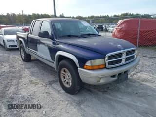 ✅ 2003 Dodge Dakota SLT • VIN: 1D7HL48NX3S141755 • Lot: 41887914. Wystawiony na IAAI z przebiegiem 171 302 mil. Bezpłatny archiwum sprzedaży aukcyjnych z USA i szczegółowy raport historii pojazdu na DreamBid. Zdjęcie 1.