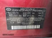 ✅ 2015 Hyundai Sonata SE • VIN: 5NPE24AFXFH142734 • Lot: 42887543. Listed on Copart with 124,144 mi. Free auction sales archive from the USA and detailed vehicle history report at DreamBid. Image 12.