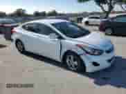 2013 Hyundai Elantra Limited with VIN 5NPDH4AE2DH258783, listed as a Copart auction lot 90592915 with 128,356 mi miles and Salvage title. Bid and sale history available at DreamBid. Image 4.