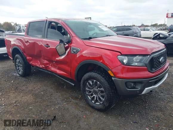 ✅ 2021 Ford Ranger XL • VIN: 1FTER4FH7MLD07928 • Lot: 43650065. Wystawiony na IAAI z przebiegiem 54 829 mil. Bezpłatny archiwum sprzedaży aukcyjnych z USA i szczegółowy raport historii pojazdu na DreamBid. Zdjęcie 1.