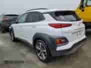 2021 Hyundai Kona Ultimate with VIN KM8K53A54MU657397, listed as a Copart auction lot 69861792 with 23,127 mi miles and . Bid and sale history available at DreamBid. Image 2.