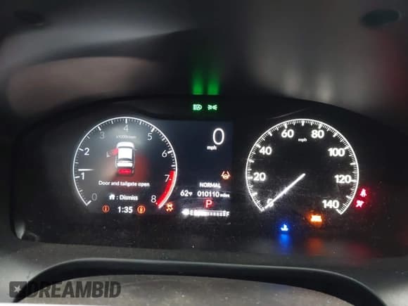 ✅ 2024 Honda HR-V Sport • VIN: 3CZRZ2H57RM748712 • Lot: 42113328. Listed on IAAI with 10,110 mi. Free auction sales archive from the USA and detailed vehicle history report at DreamBid. Image 7.