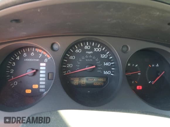 ✅ 2000 Acura TL • VIN: 19UUA5669YA056453 • Lot: 85710225. Listed on Copart with 166,809 mi. Free auction sales archive from the USA and detailed vehicle history report at DreamBid. Image 9.