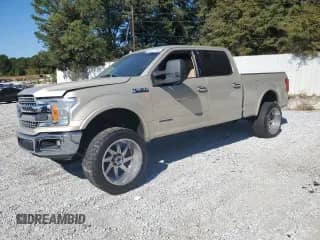 2018 Ford F-150 XL with VIN 1FTFW1C1XJFD95810, listed as a Copart auction lot 86137755 with 163,573 mi miles and Clean title. Bid and sale history available at DreamBid. Image 1.