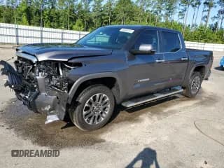 ✅ 2025 Toyota Tundra Limited • VIN: 5TFJA5DB2SX276779 • Lot: 60849335. Listed on Copart with 4,605 mi. Free auction sales archive from the USA and detailed vehicle history report at DreamBid. Image 1.