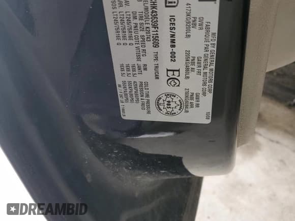 ✅ 2009 Chevrolet Silverado 2500HD Work Truck • VIN: 1GCHK43639F115609 • Lot: 58944415. Wystawiony na Copart z przebiegiem 166 736 mil. Bezpłatny archiwum sprzedaży aukcyjnych z USA i szczegółowy raport historii pojazdu na DreamBid. Zdjęcie 12.